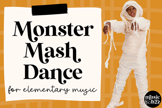 Monster Mash Dance for Elementary Music: A Halloween Activities for PreK-2nd Grade