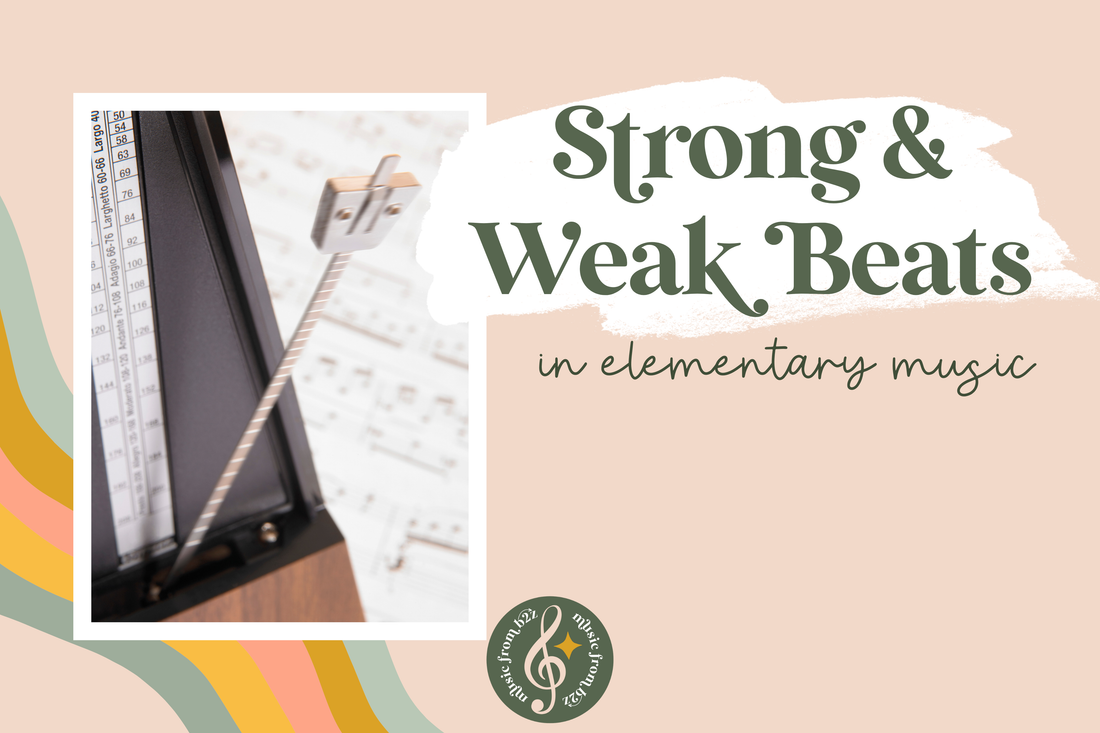 Teaching Strong and Weak Beats in Elementary Music