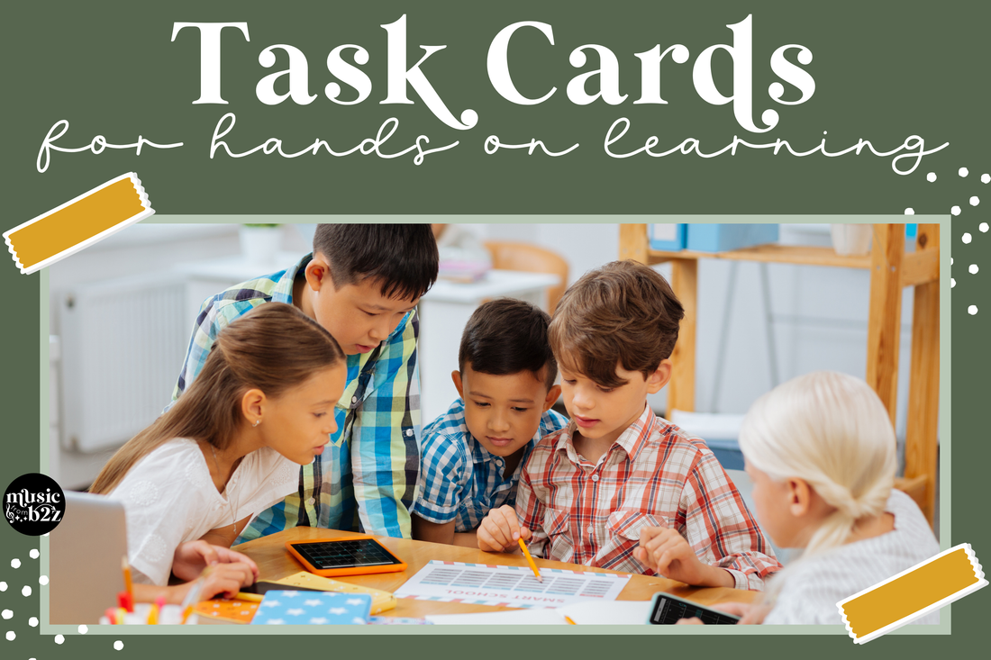 Using Task Cards for Hands On Learning in Elementary Music