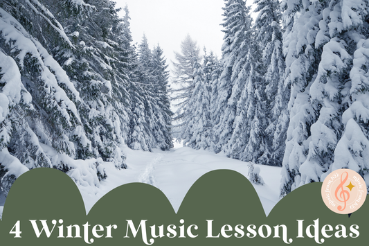 Winter Music Lesson Ideas - My 4 Favorite Winter Activities for Elementary Music