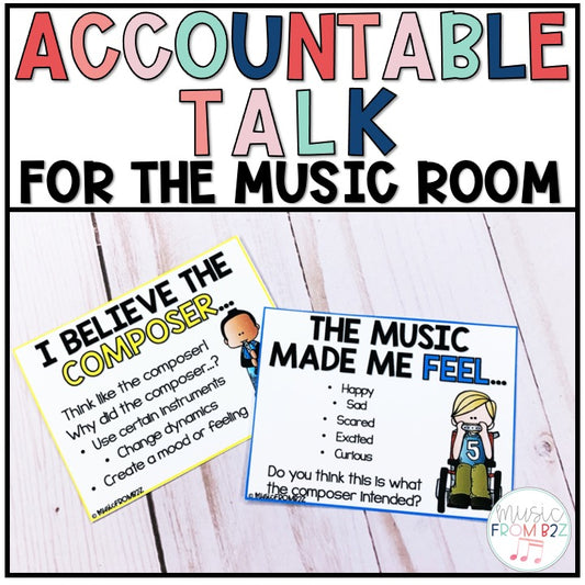 Accountable Talk for the Music Room