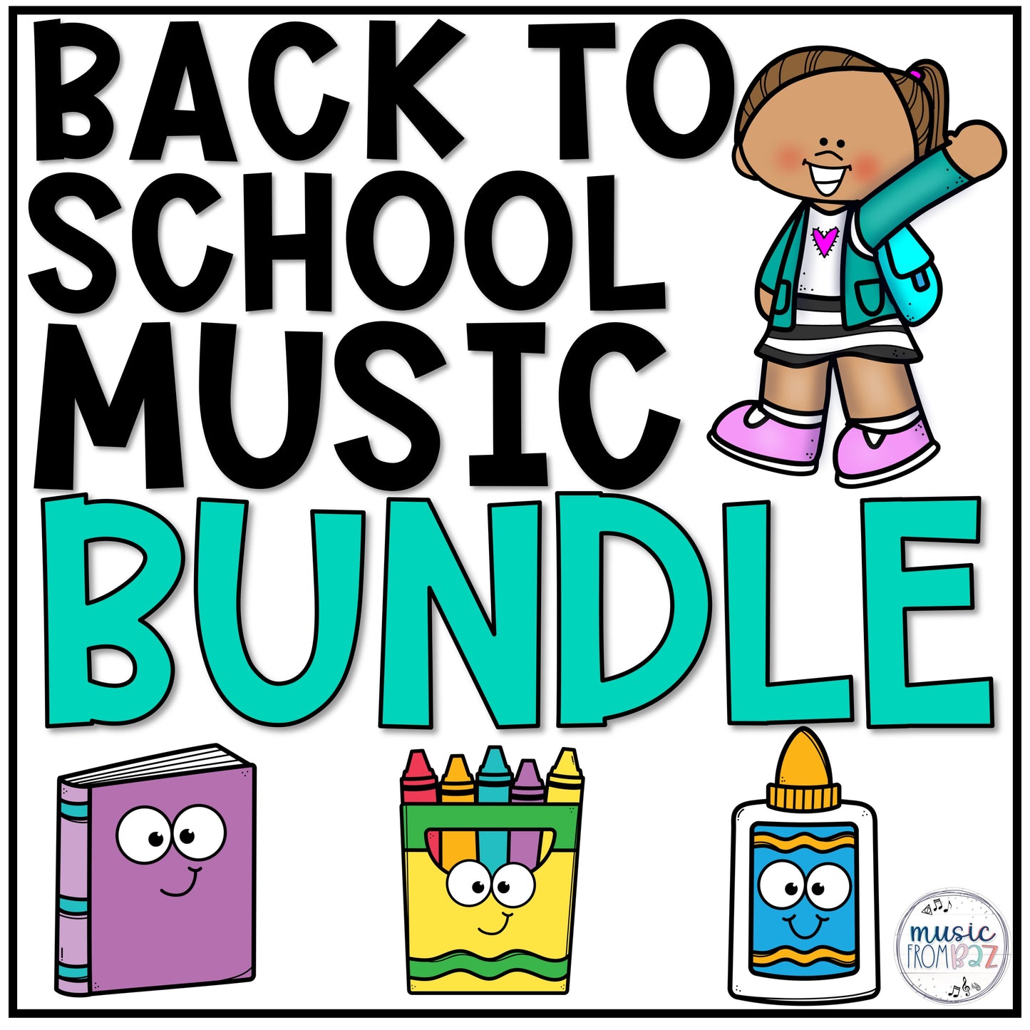 Back to School Music Activities BUNDLE - First Day of Music Lessons & Review