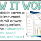 Woodwind Family Foldable Activity - Musical Instrument Families of the Orchestra Worksheet Lesson