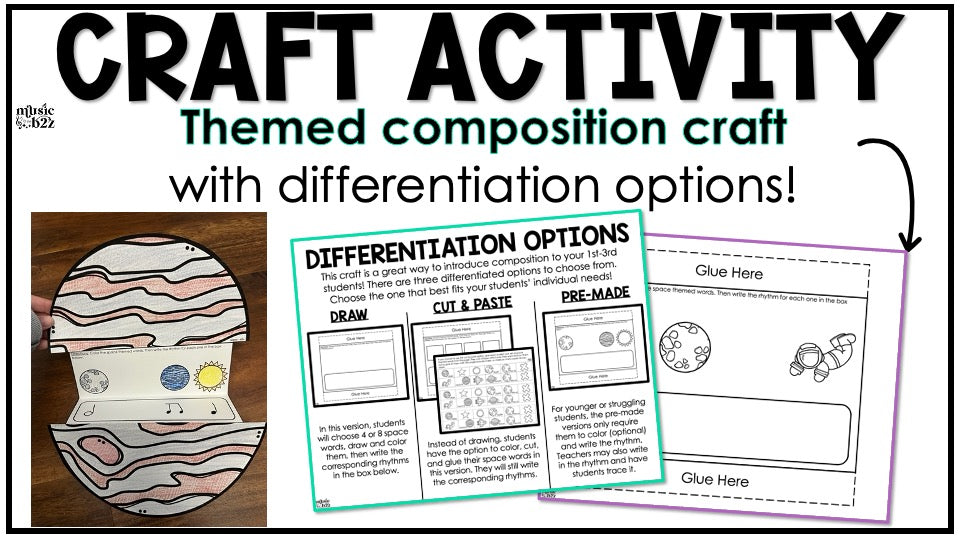 Half Note Unit Elementary Music Lesson Activity Composition Worksheets