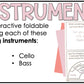 String Family Activity - Musical Instrument Families of the Orchestra